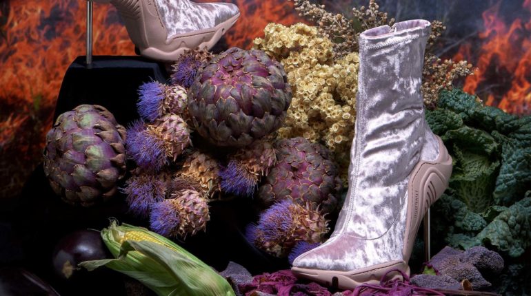 Mats Rombaut releases biodegradable gender-neutral sneaker heels