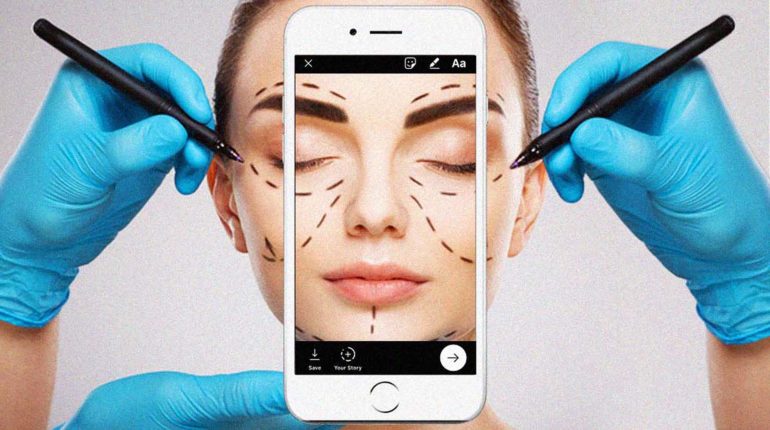 Instagram bans plastic surgery filters