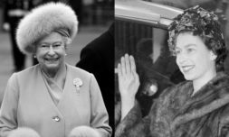 The queen goes fur-free