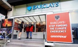 Greenpeace activists ‘shut down’ almost 100 Barclays branches around the UK