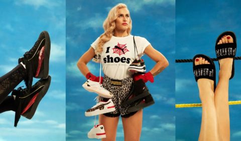 Puma unveils exciting new collab with British designer Charlotte Olympia