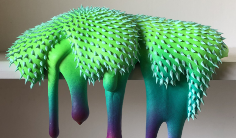 Artist Dan Lam’s bizarre fluorescent sculptures