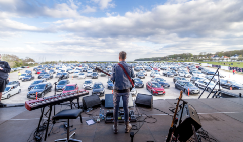 Drive-in concerts helping to keep live music afloat