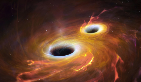 Cosmic signals from a black hole collision 7bn years old reach Earth