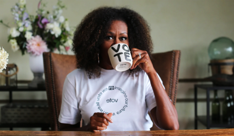 Michelle Obama’s lipstick collab is encouraging voter registration