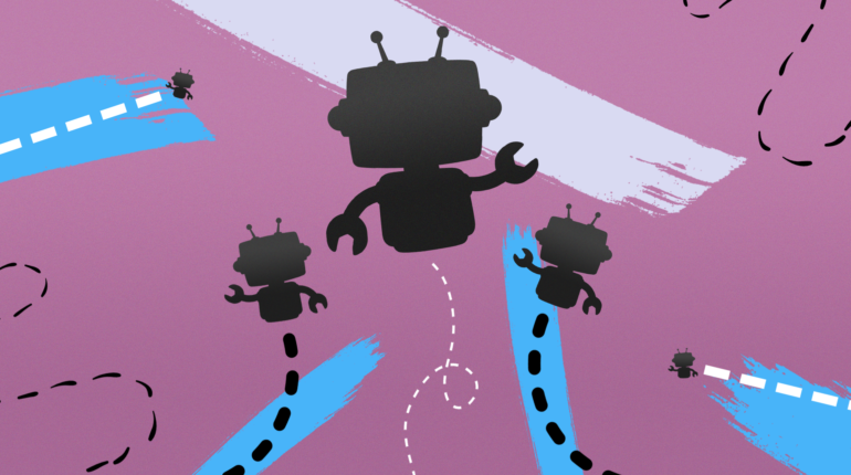 This new AI experiment uses robot swarms to make paintings