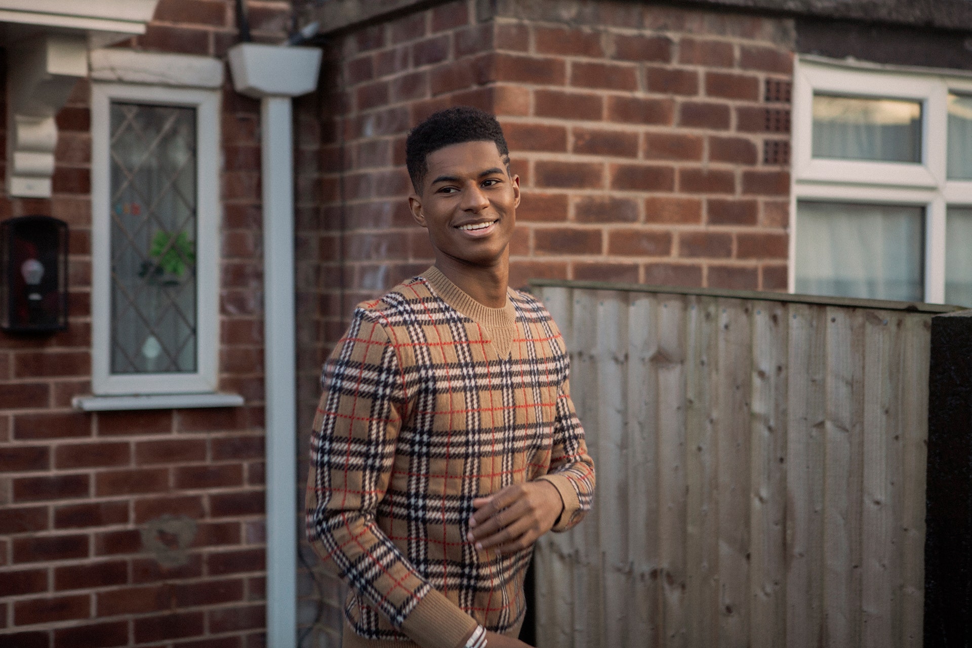 marcus rashford and burberry