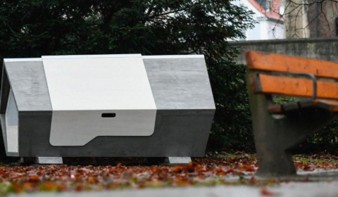 Solar powered pods provide sanctuary to homeless in Germany