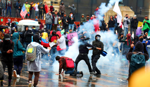 Why are Colombians protesting police brutality?