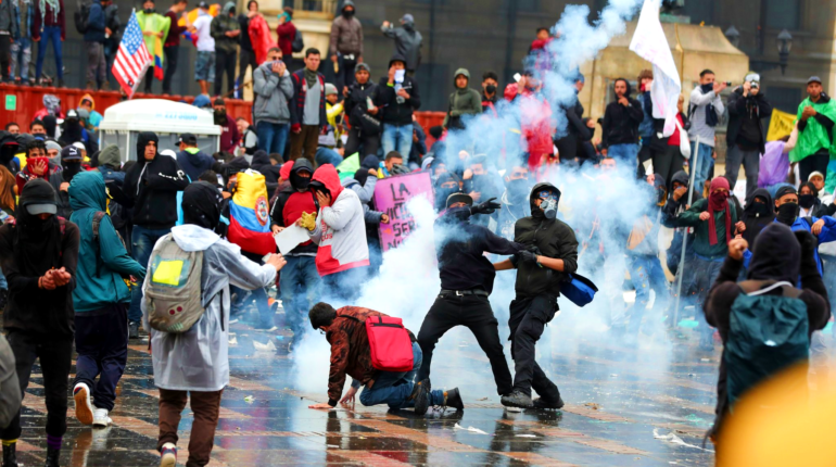 Why are Colombians protesting police brutality?