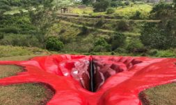 Enormous vulva sculpture sparks controversy in Brazil