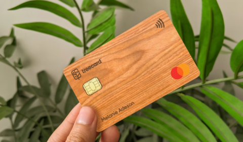 TreeCard’s wooden bank card aims to reforest the planet