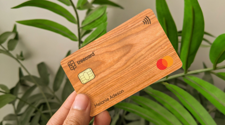 TreeCard’s wooden bank card aims to reforest the planet