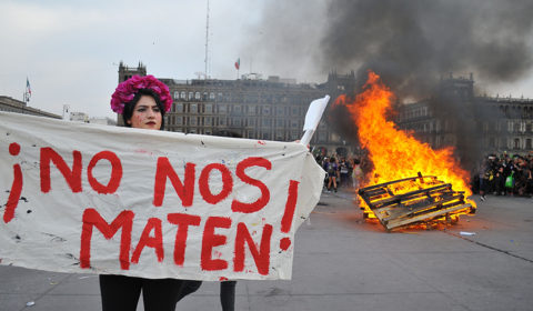 Women protesting femicide in Latin America refuse to back down