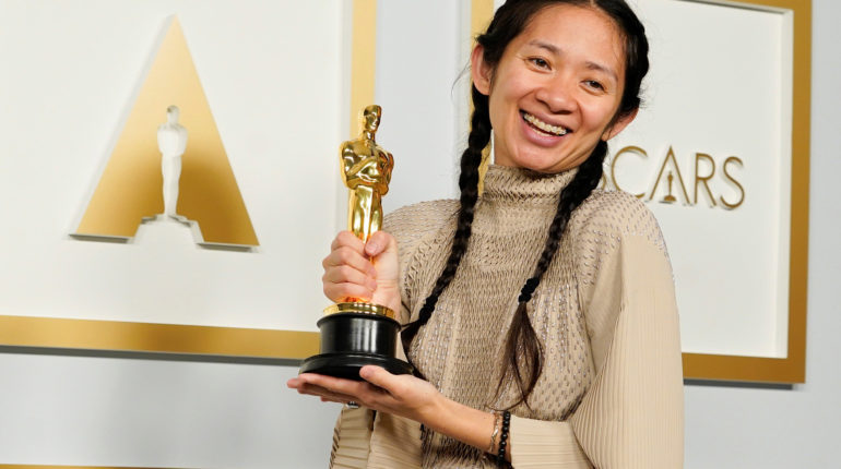 Chloé Zhao makes history at the Oscars