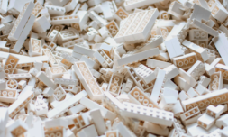 LEGO unveils first bricks made from recycled PET