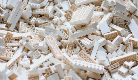 LEGO unveils first bricks made from recycled PET