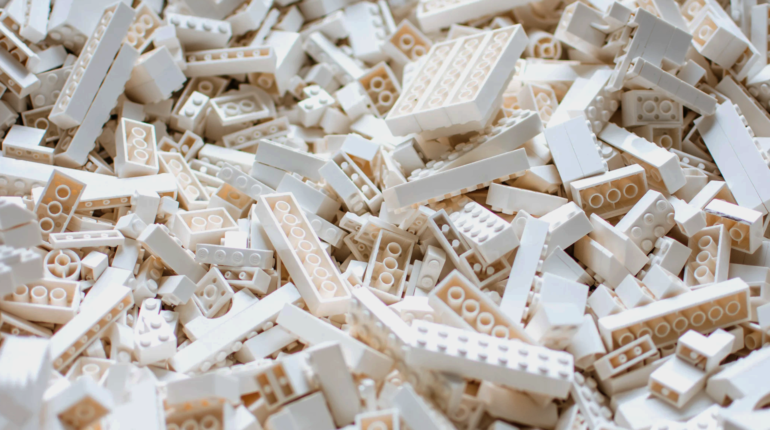 LEGO unveils first bricks made from recycled PET