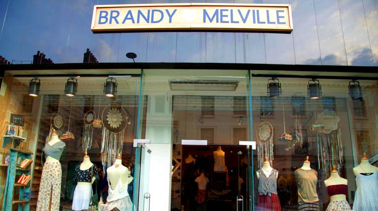 Brandy Melville accused of racism and fat shaming