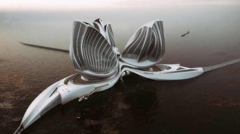‘Eighth Continent’ concept design could recycle plastics from the ocean