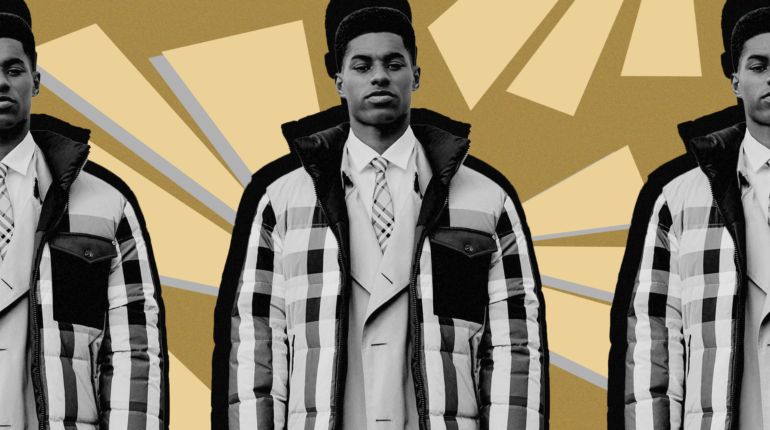 Marcus Rashford links with Burberry for his next youth-focused project