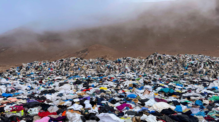 This desert is a dumping ground for fast fashion’s leftovers