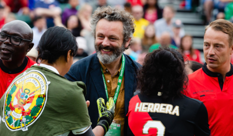 Michael Sheen a ‘non-for-profit actor’ funding Homeless World Cup