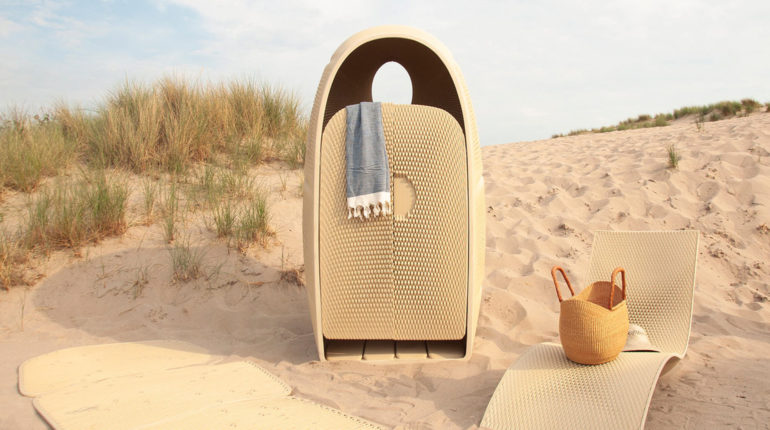 The New Raw upcycles marine plastics into stunning beach furniture