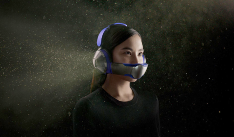 Dyson reveals air purifying headphones that block pollution