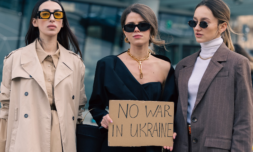 How is the fashion industry responding to war in Ukraine?