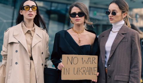 How is the fashion industry responding to war in Ukraine?
