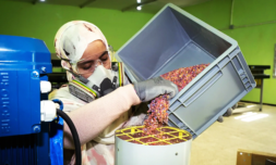 The refugee camp recycling plastic waste into furniture
