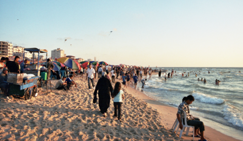 What safe water at Gaza City’s beach means for Palestinians