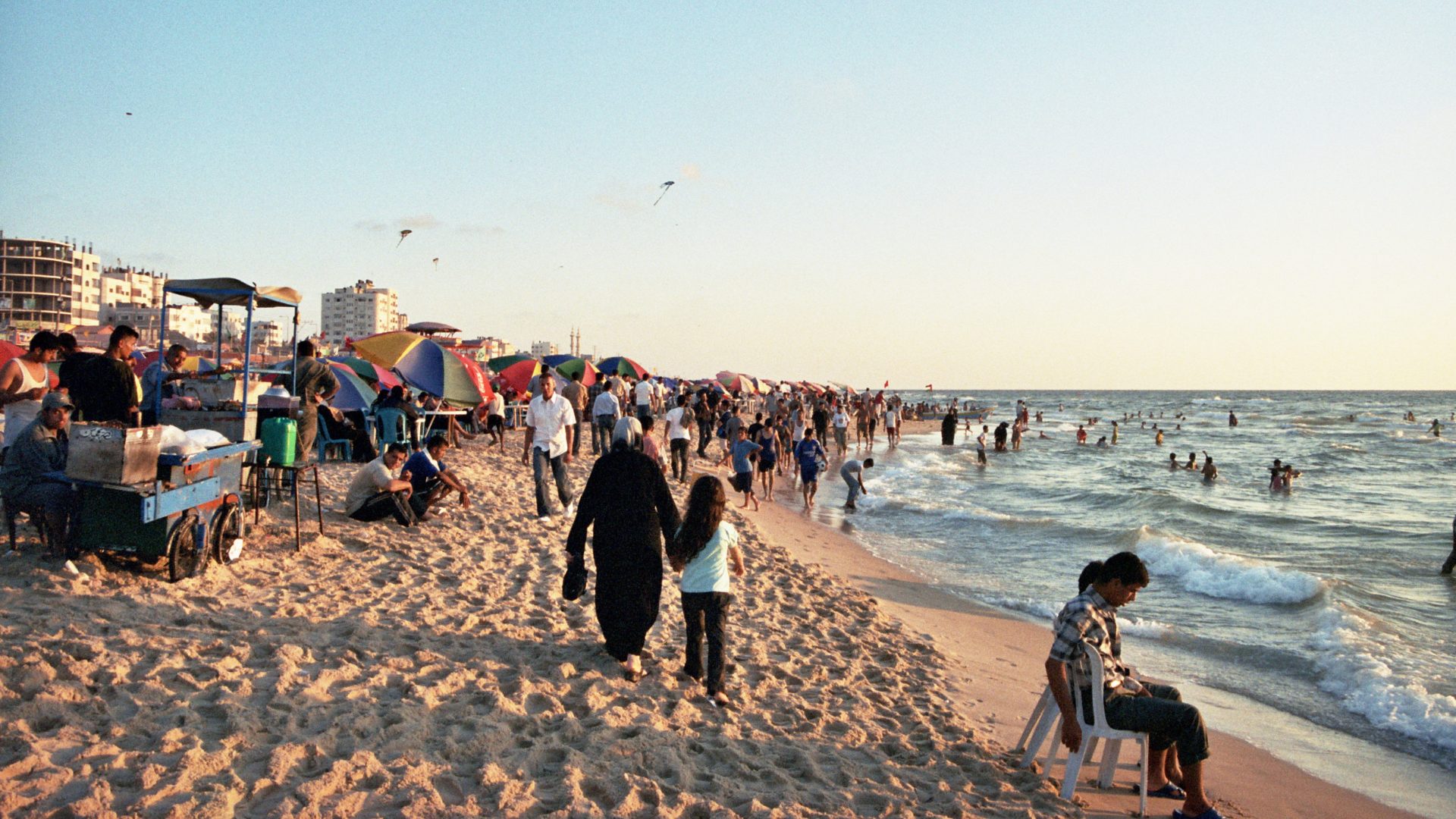 What safe water at Gaza City’s beach means for Palestinians