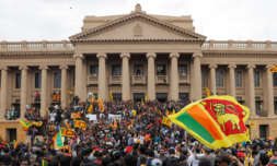 Sri Lankan protesters force President to flee during economic crisis