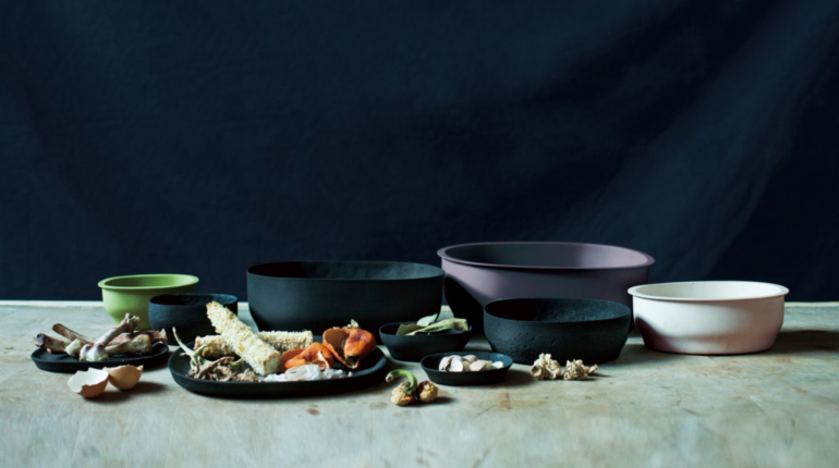 Two designers are turning food waste into home accessories