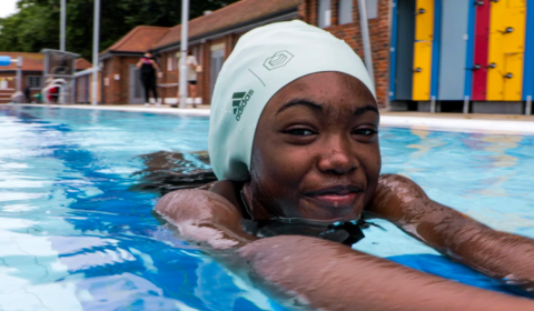 Adidas launches new swim cap line for Black and afro hair