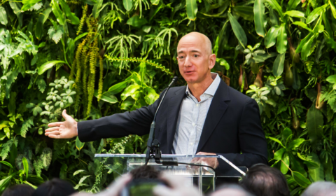 Jeff Bezos vows to donate ‘most of his fortune’ to fight climate change