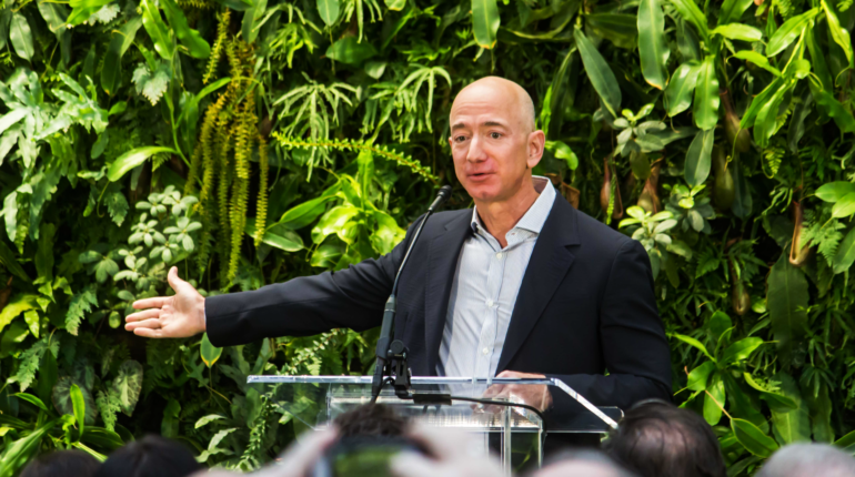 Jeff Bezos vows to donate ‘most of his fortune’ to fight climate change