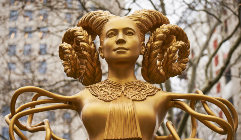 The female golden resistance takes centre stage in Manhattan