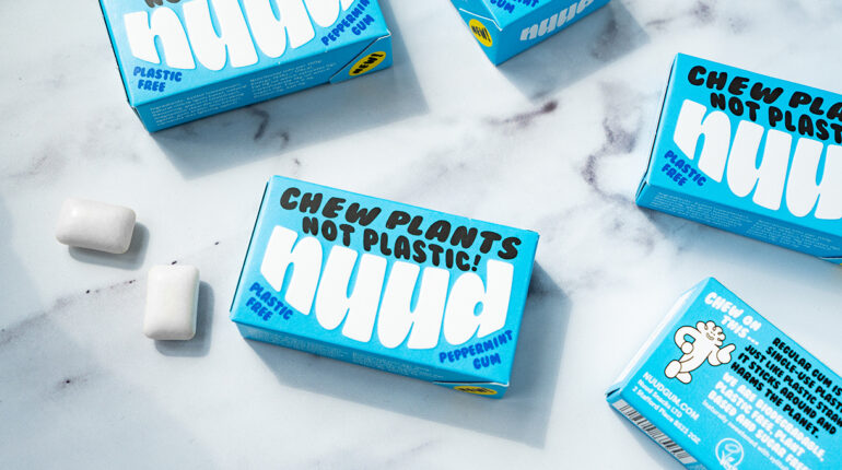 Nuud calls out chewing gum giants’ plastic problem