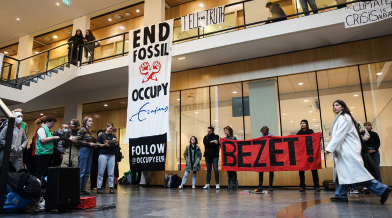 Youth climate protesters are occupying their schools across Europe