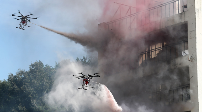 Autonomous drones are advancing firefighting efforts