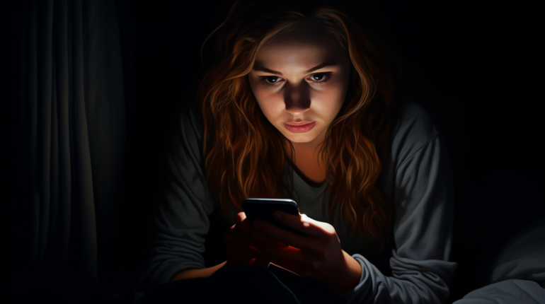 Research says nighttime blue light exposure stifles mental wellbeing