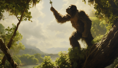 This giant ancient ape became extinct because of climate change