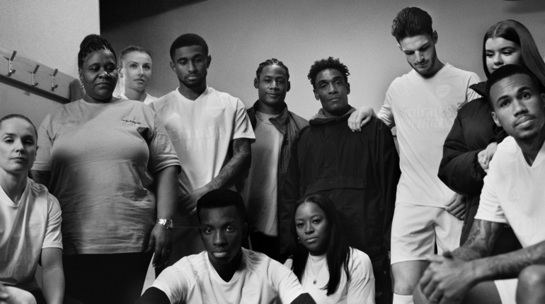 Arsenal’s all-white kit is fighting youth knife crime