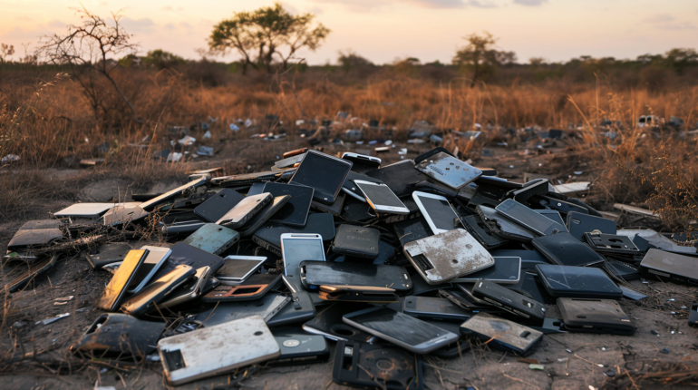Africa is witnessing a huge electronic waste problem