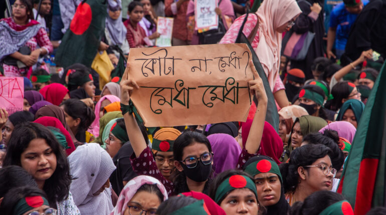 What is happening in Bangladesh?