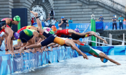 Has swimming in the Seine made Olympic athletes sick?