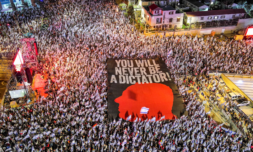 Strikes begin after huge anti-government protests erupt in Israel